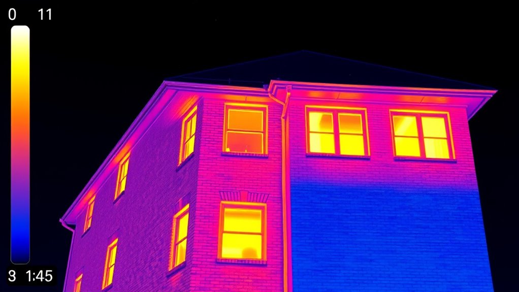 thermal imaging reveals hidden moisture
