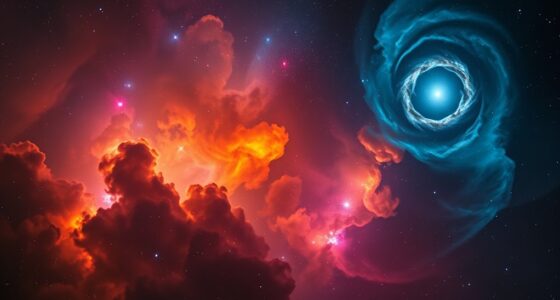 types of nebulae observed