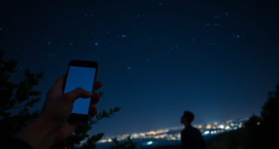 using smartphone apps for measuring light pollution