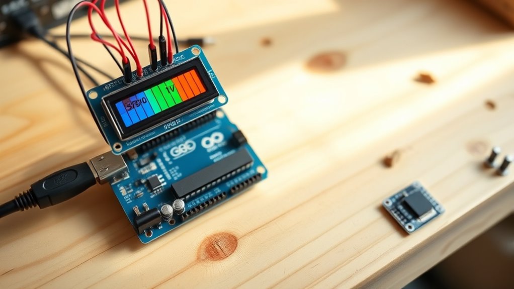 uv sensor calibration and programming