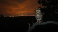 wildlife affected by artificial light