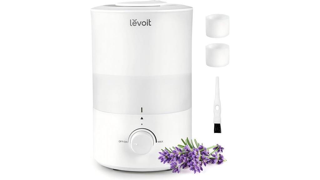 bedroom humidifier with 3l capacity