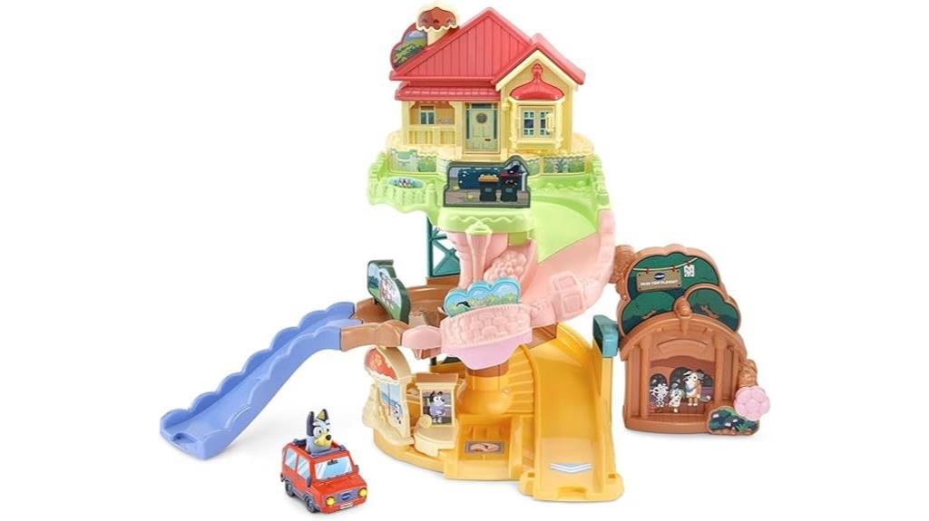 bluey vehicle playset adventure