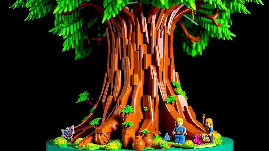 choosing lego deku tree