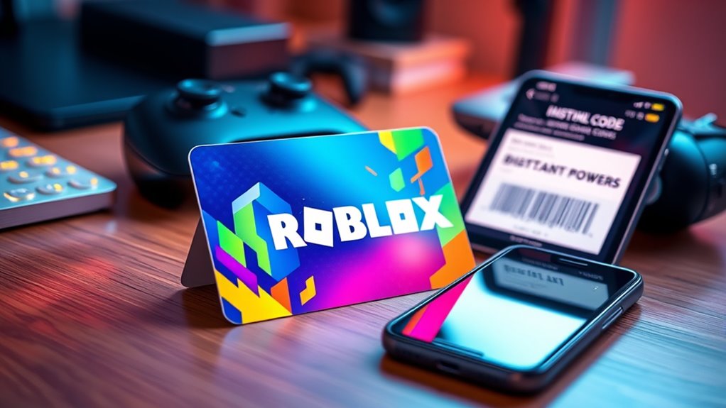 choosing roblox gift cards