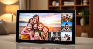 email enabled digital photo frames