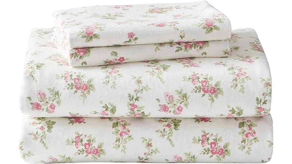 laura ashley flannel sheets