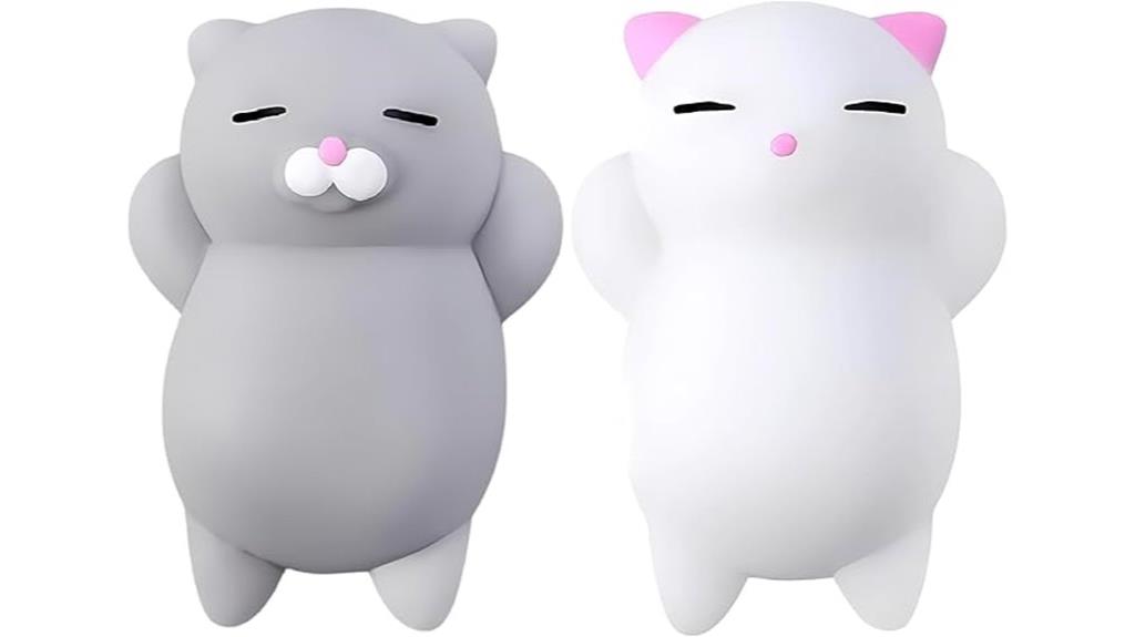 soft silicone kawaii kitties