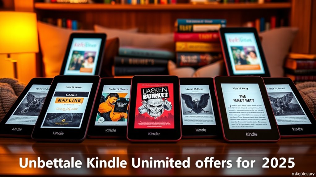 top 2025 kindle unlimited deals
