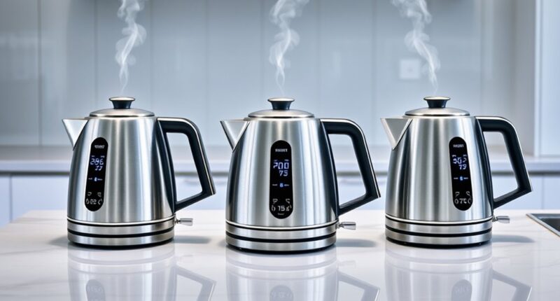 top electric kettles with precise temperature
