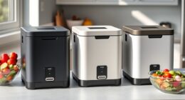 top electric kitchen compost bins