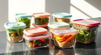 top glass food storage options