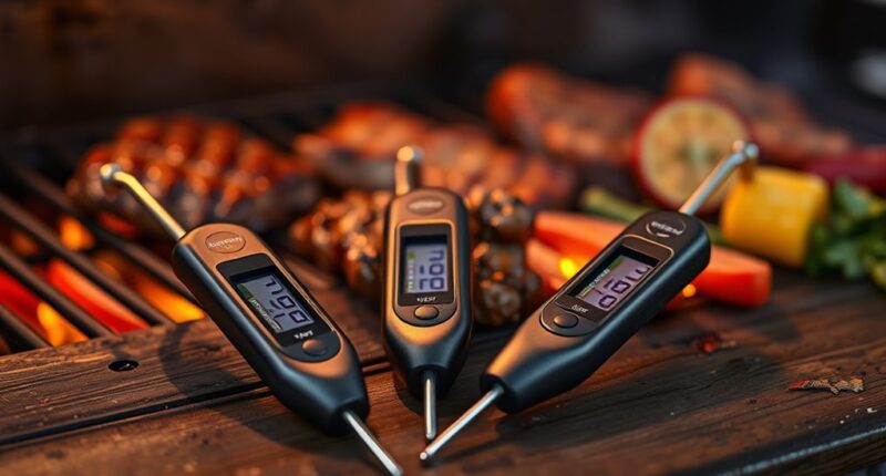 top grilling meat thermometers