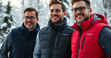 top men s heated vest options