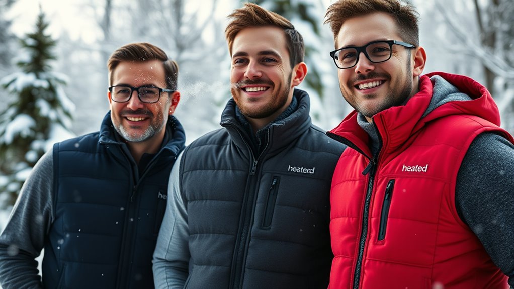 top men s heated vest options