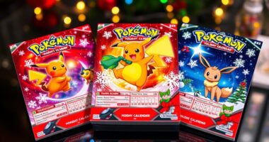 top pok mon holiday calendars