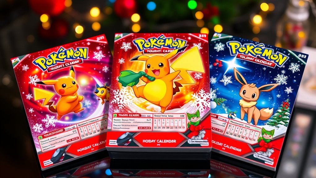 top pok mon holiday calendars