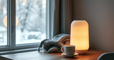 winter mood light therapy