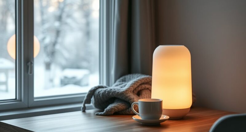 winter mood light therapy