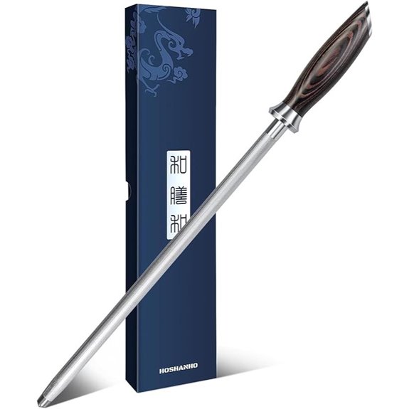 HOSHANHO 12-Inch High Carbon Kitchen Knife Sharpener