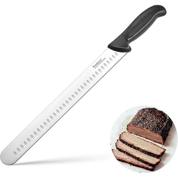 Brisket Carving Knife with 12-Inch High Carbon Steel