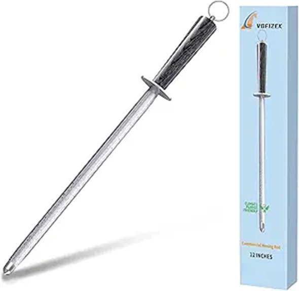 Commercial Knife Sharpening Steel Rod (12)