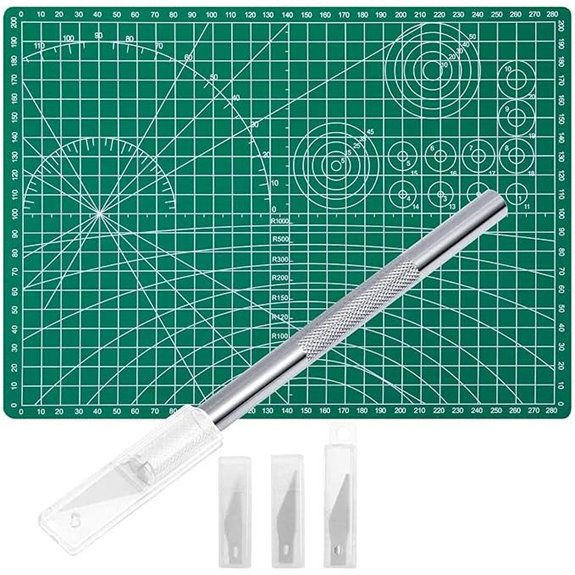 Anezus Craft Knife & Cutting Mat Set (30 pcs)