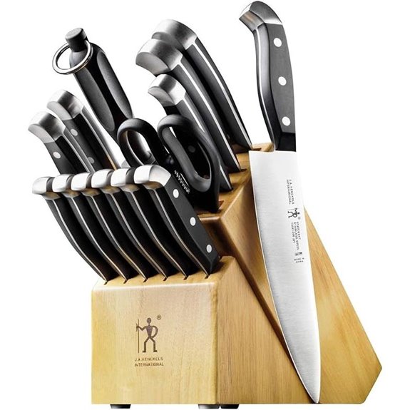 Henckels 15-Piece Sharpened German Knife Set