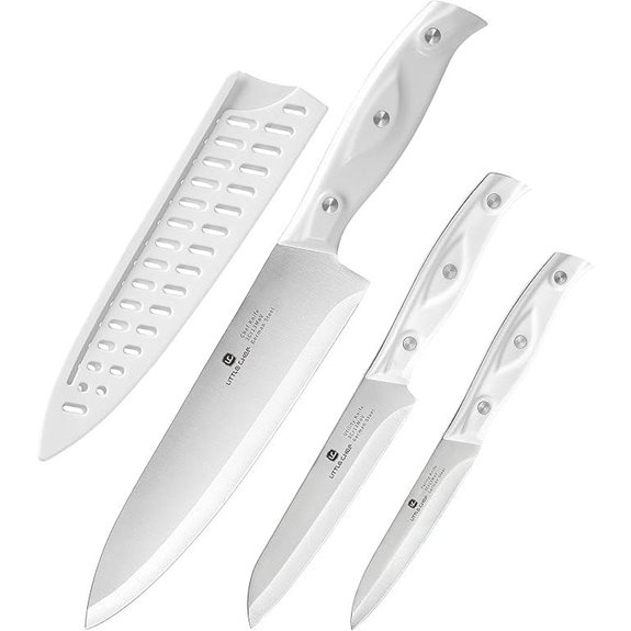 3-Piece High Carbon Stainless Steel Chef Knife Set