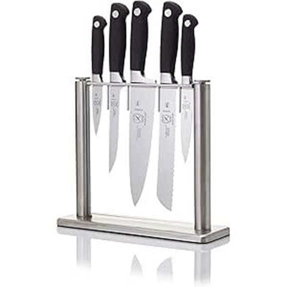 Mercer Genesis 6-Piece Forged Knife Block Set