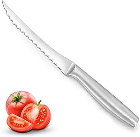 Tomato Knife Serrated Blade for Smooth Cutting