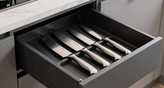 top knife drawer storage