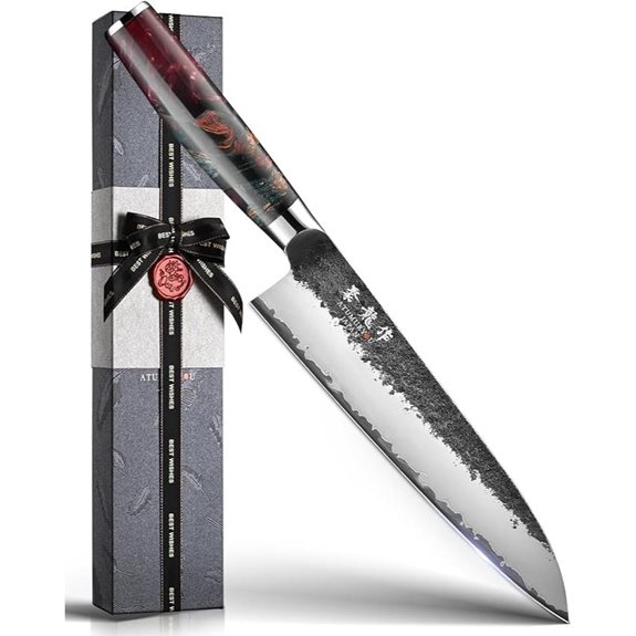Japanese 8-Inch VG10 Hand Forged Chef Knife