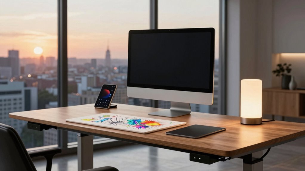 adjustable stable ergonomic workspace