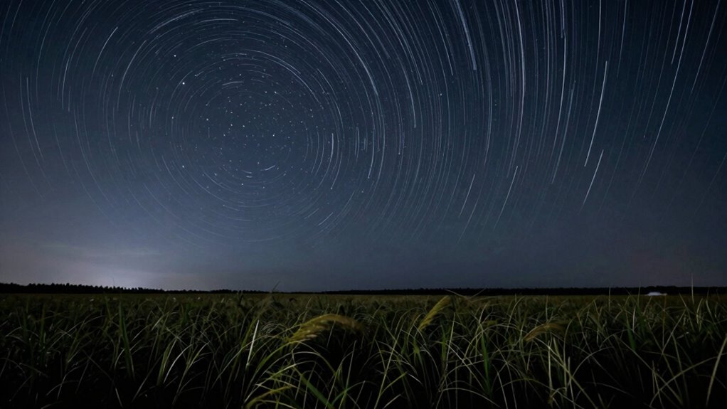 alt az mount star trails