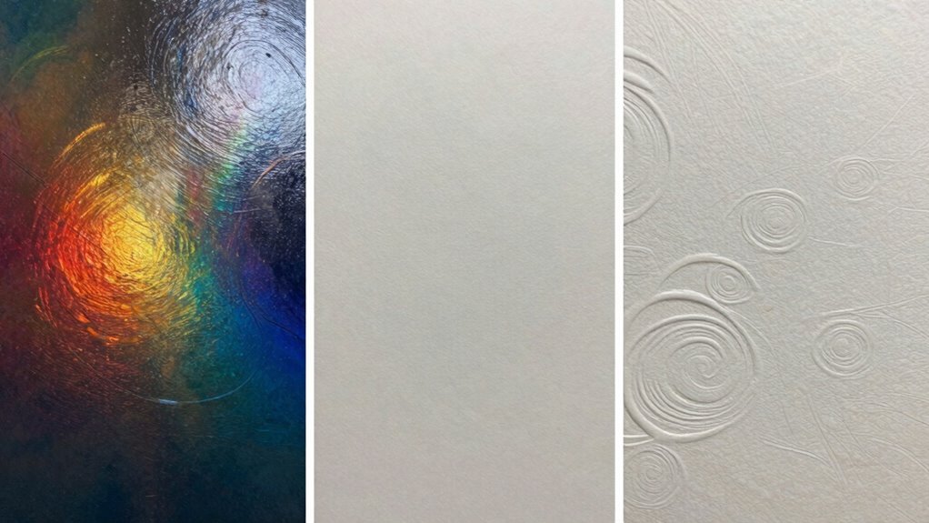 art paper finish effects