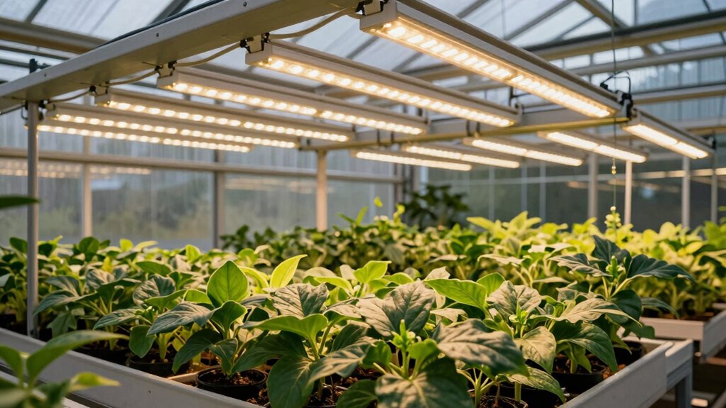 assess lighting and soil conditions