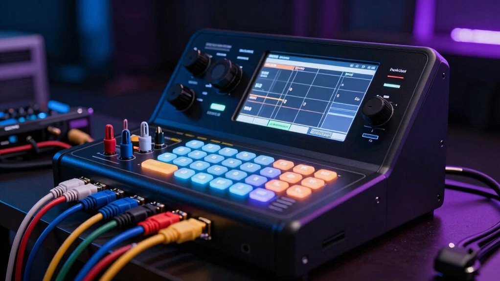 assign unique dmx addresses