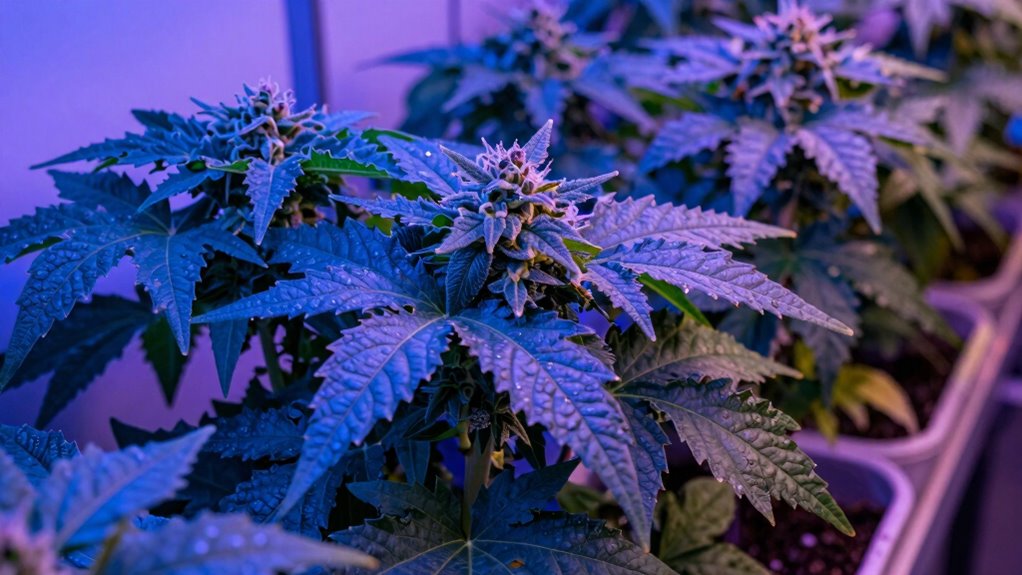 blue light promotes healthy plant growth