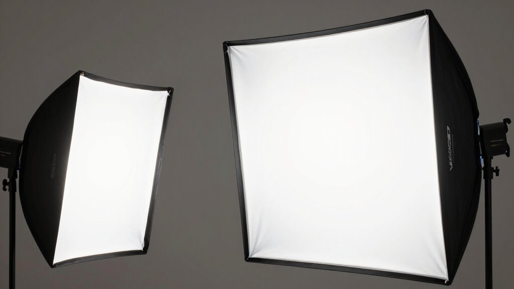 choosing softbox size appropriately
