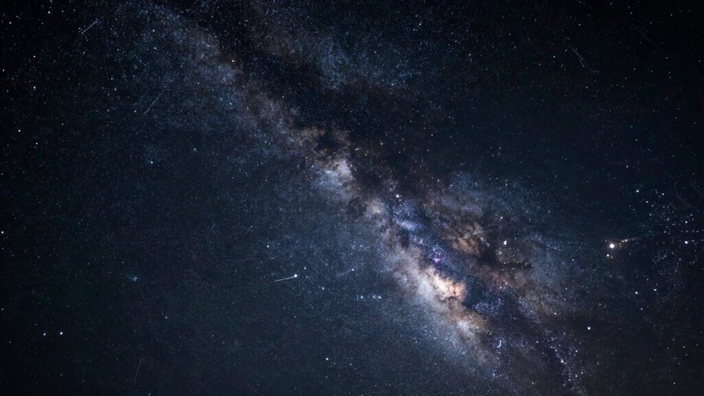 clear star filled night skies