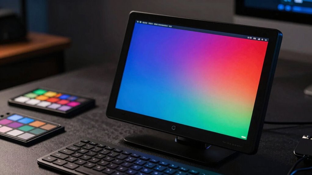 color accuracy over resolution