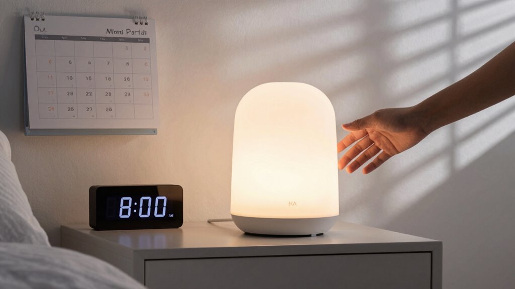consistent routine light therapy