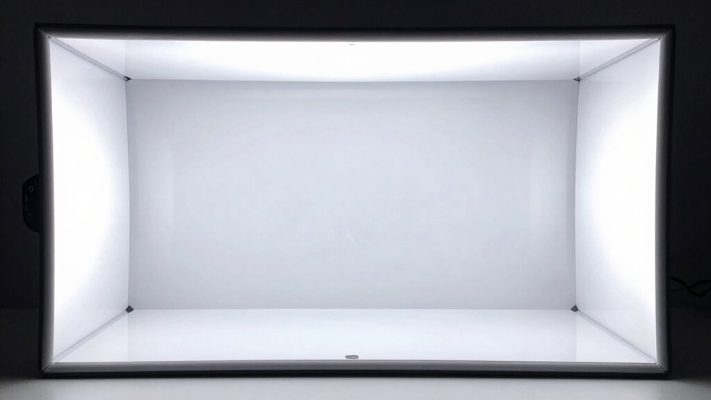 diffuse light evenly consistently