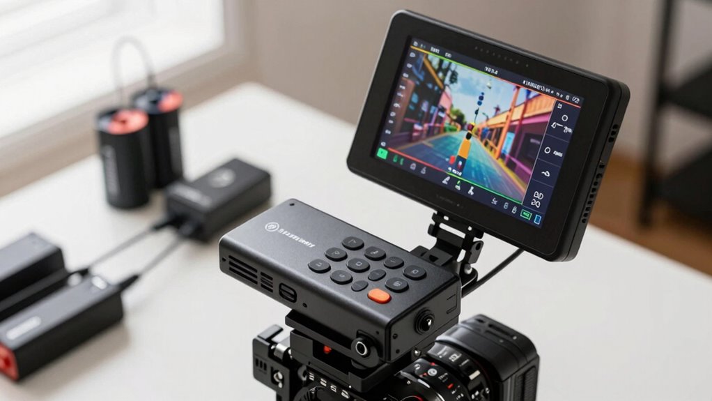 display compatibility power storage