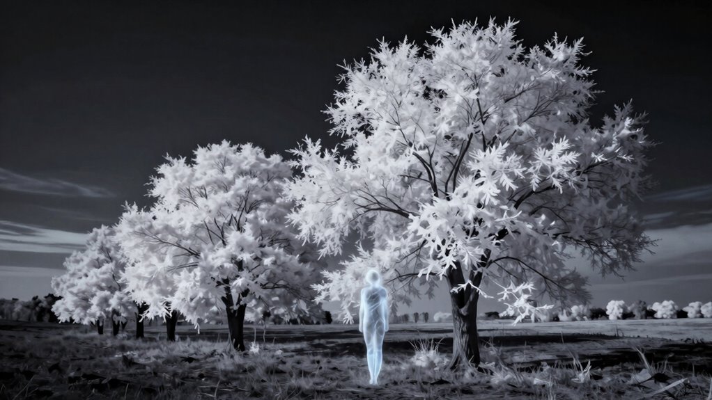 dreamlike surreal infrared imagery