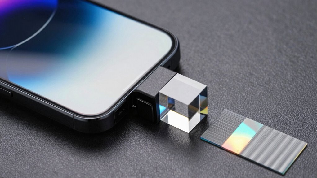 essential smartphone spectrometer components