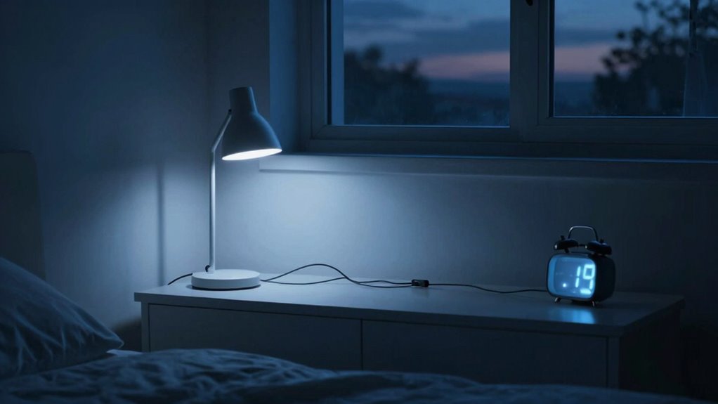 evening light disrupts sleep