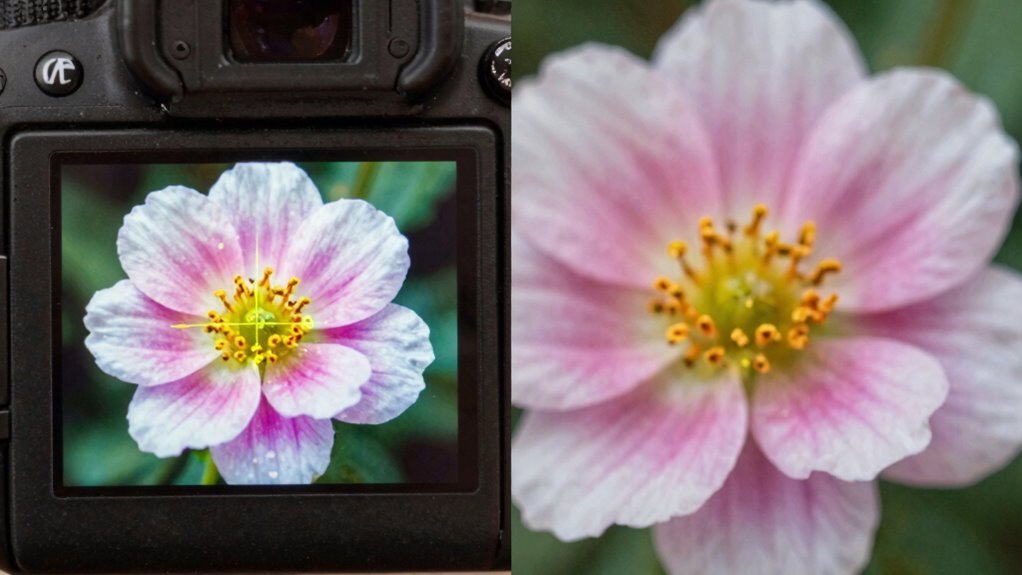 focus magnification precision control