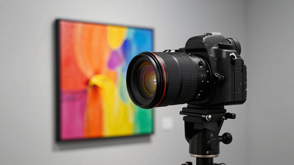 glare free artwork photography tips